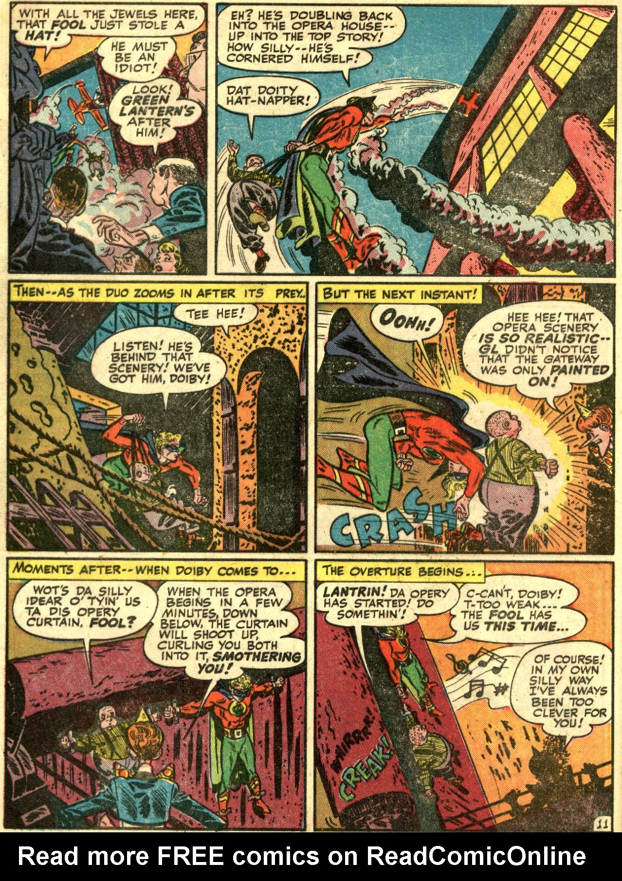 Read online Comic Cavalcade comic -  Issue #27 - 40