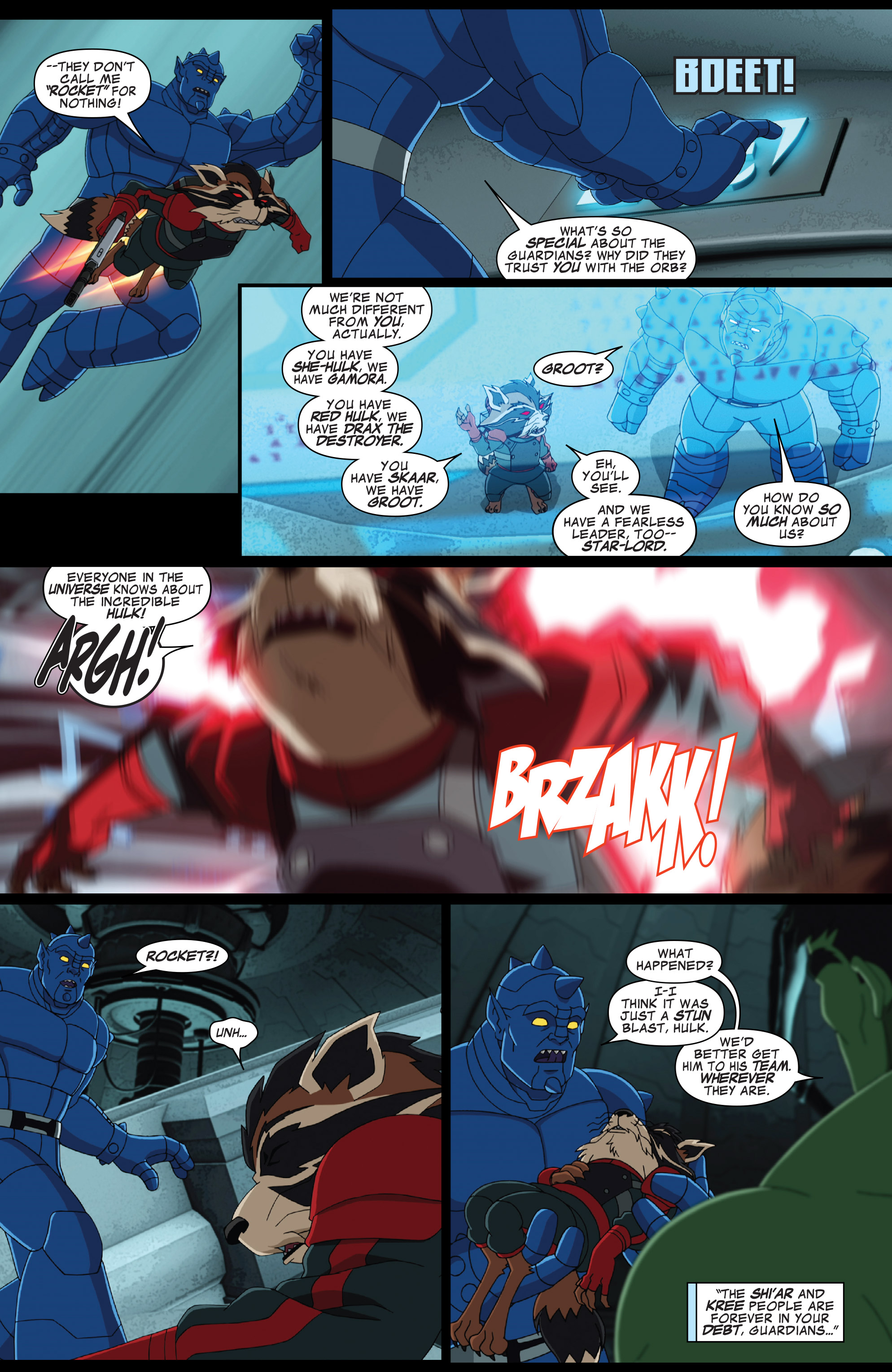 Read online Marvel Universe Hulk: Agents of S.M.A.S.H. comic -  Issue #4 - 9