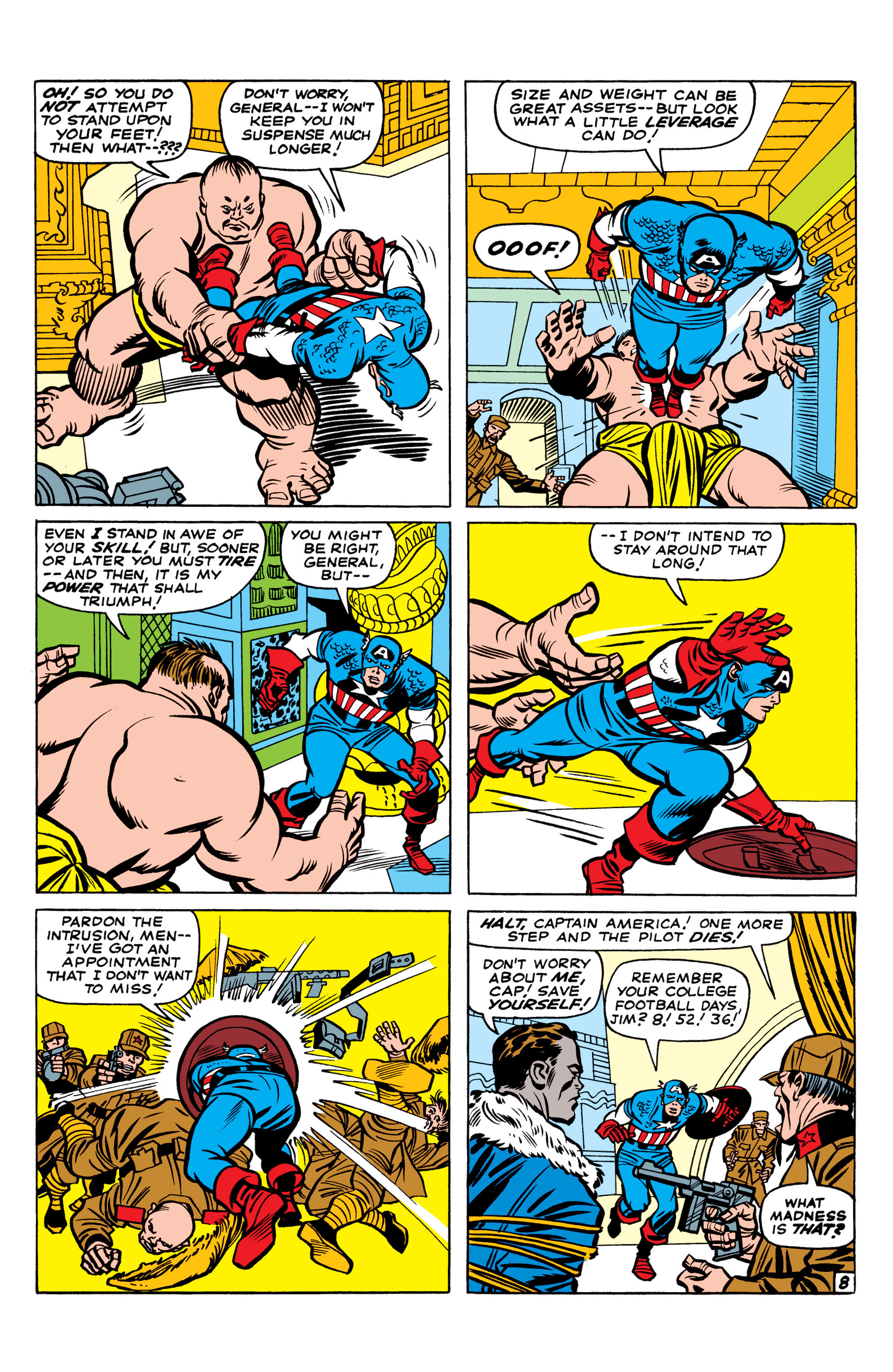 Read online Marvel Masterworks: Captain America comic -  Issue # TPB 1 (Part 1) - 36