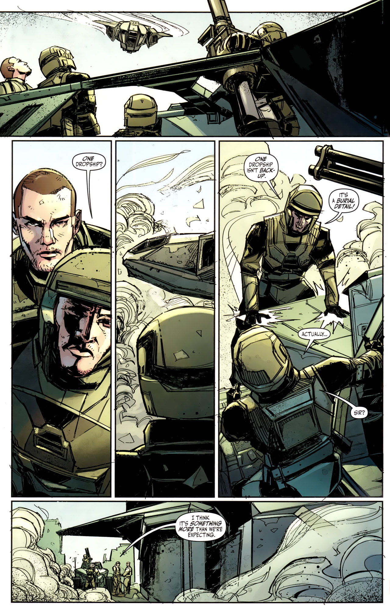 Read online Halo: Fall Of Reach - Covenant comic -  Issue #3 - 5