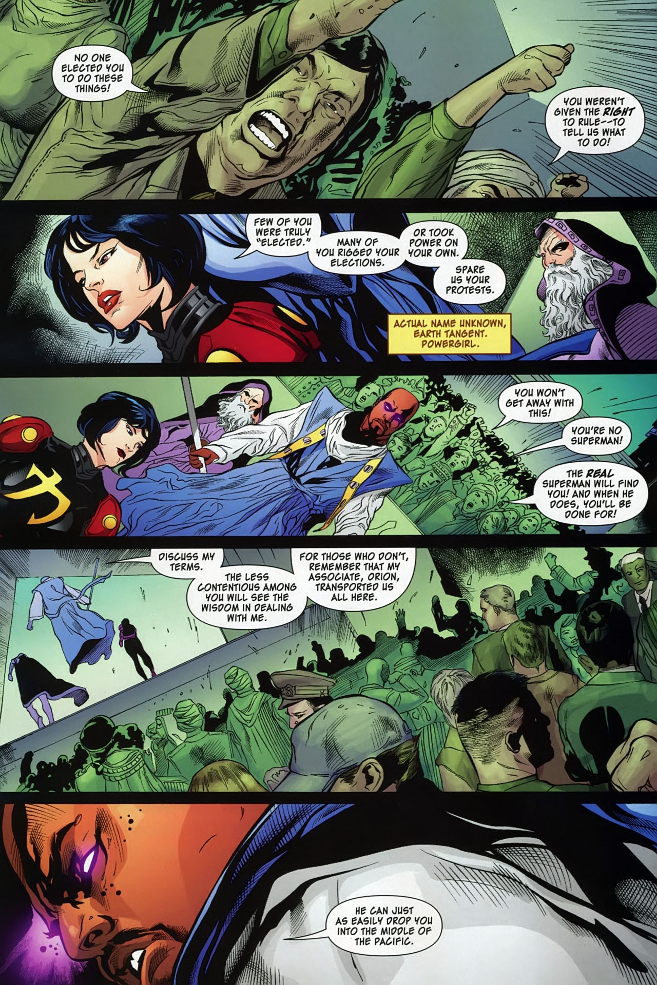 Read online Tangent: Superman's Reign comic -  Issue #9 - 9