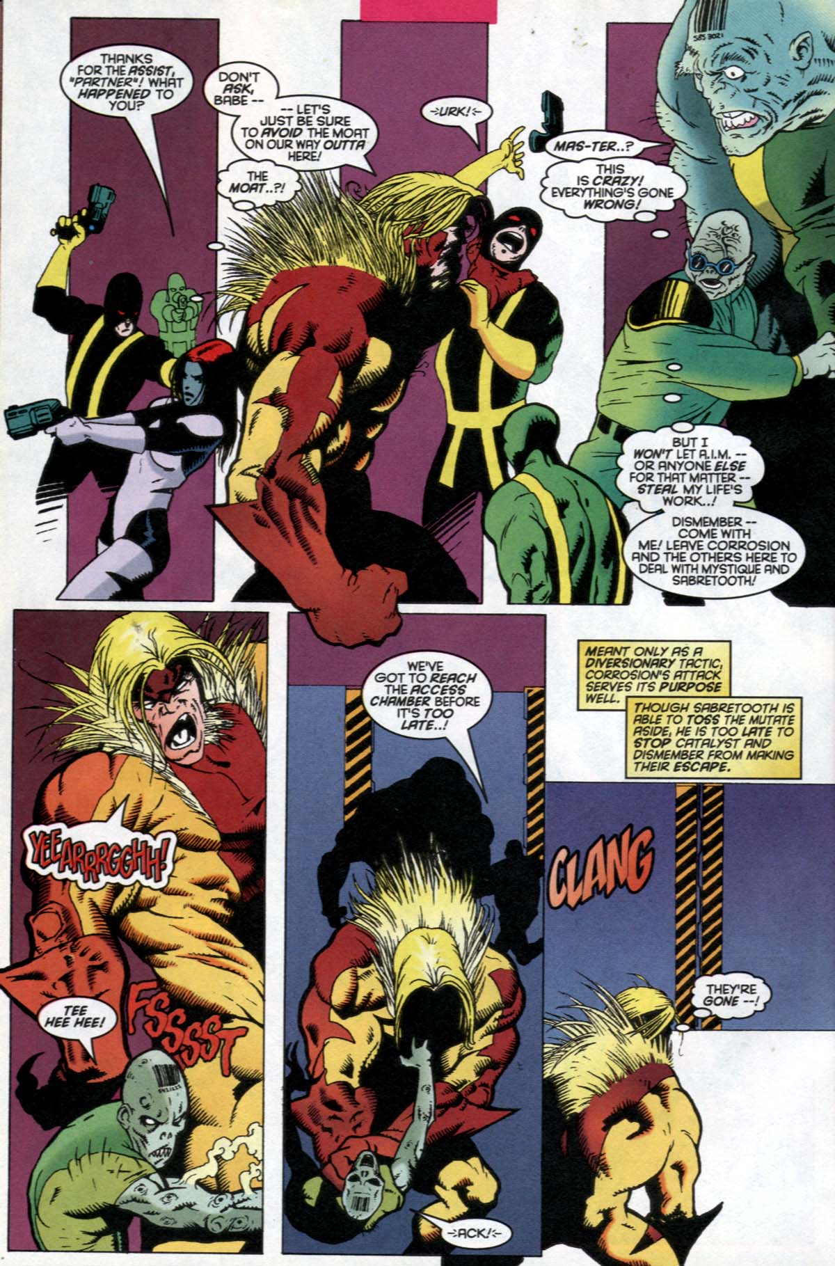 Read online Sabretooth and Mystique comic -  Issue #3 - 21