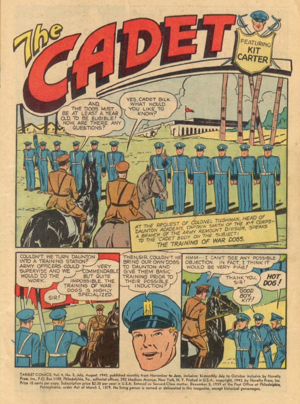 Read online Target Comics comic -  Issue #41 - 3