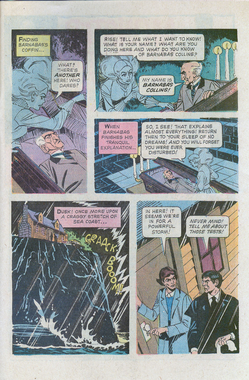 Read online Dark Shadows (1969) comic -  Issue #25 - 29