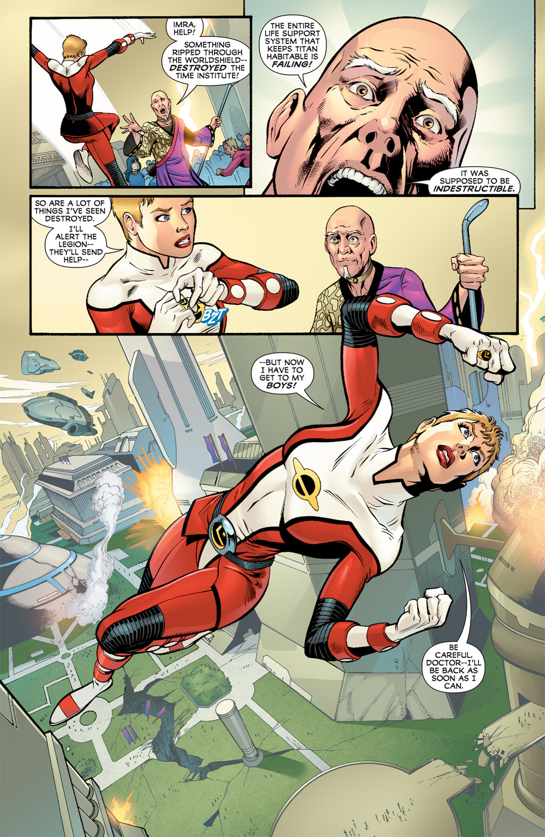 Read online Legion of Super-Heroes (2010) comic -  Issue #1 - 23