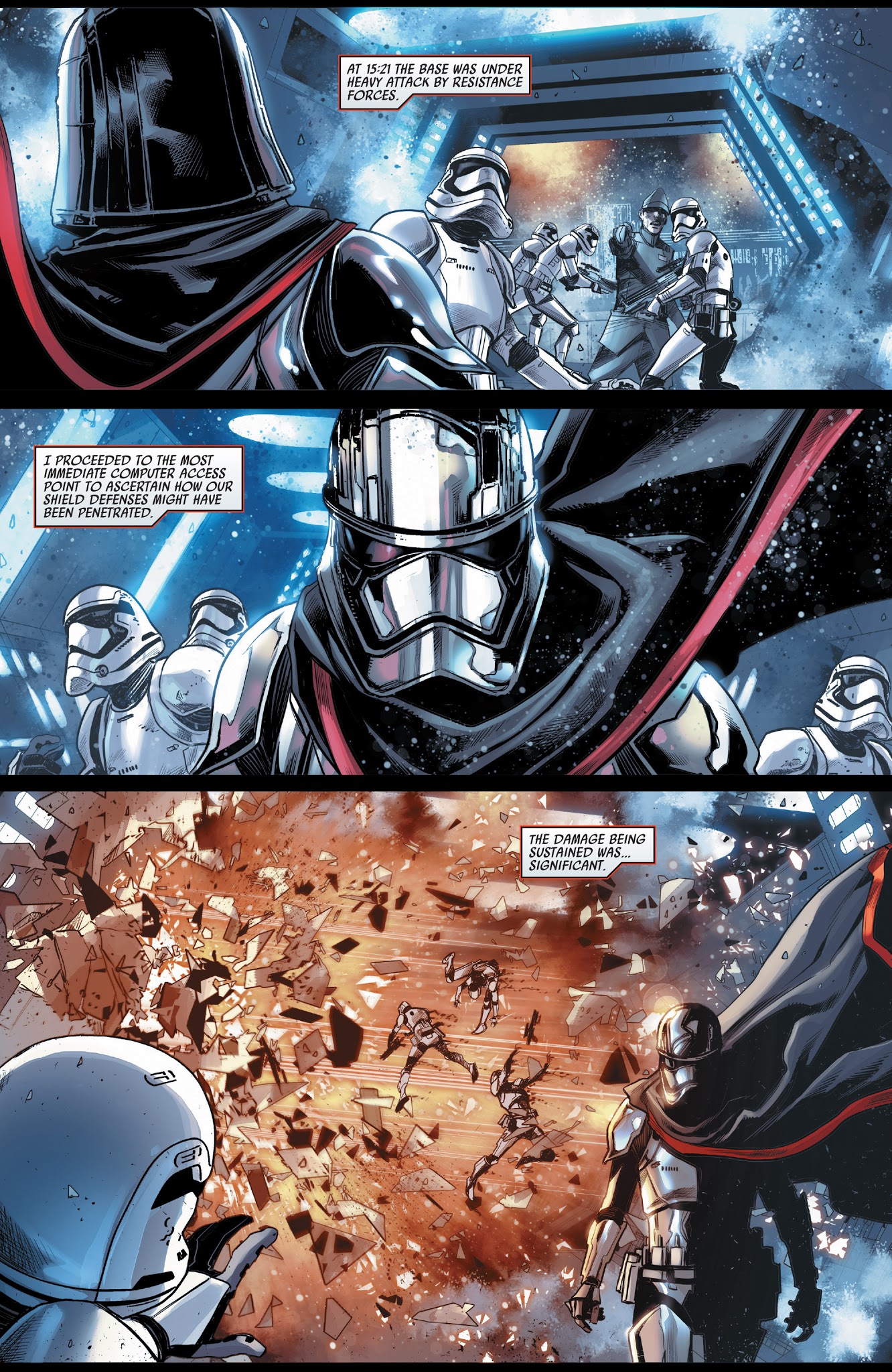 Read online Journey to Star Wars: The Last Jedi - Captain Phasma comic -  Issue #1 - 4