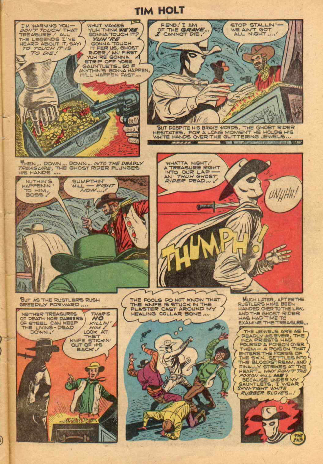 Read online Tim Holt comic -  Issue #37 - 33