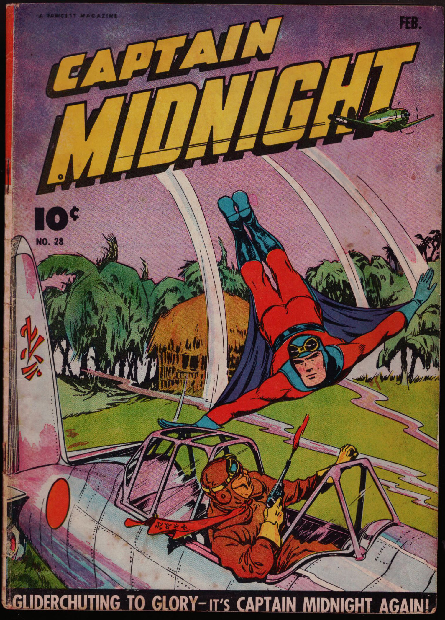 Read online Captain Midnight (1942) comic -  Issue #28 - 1