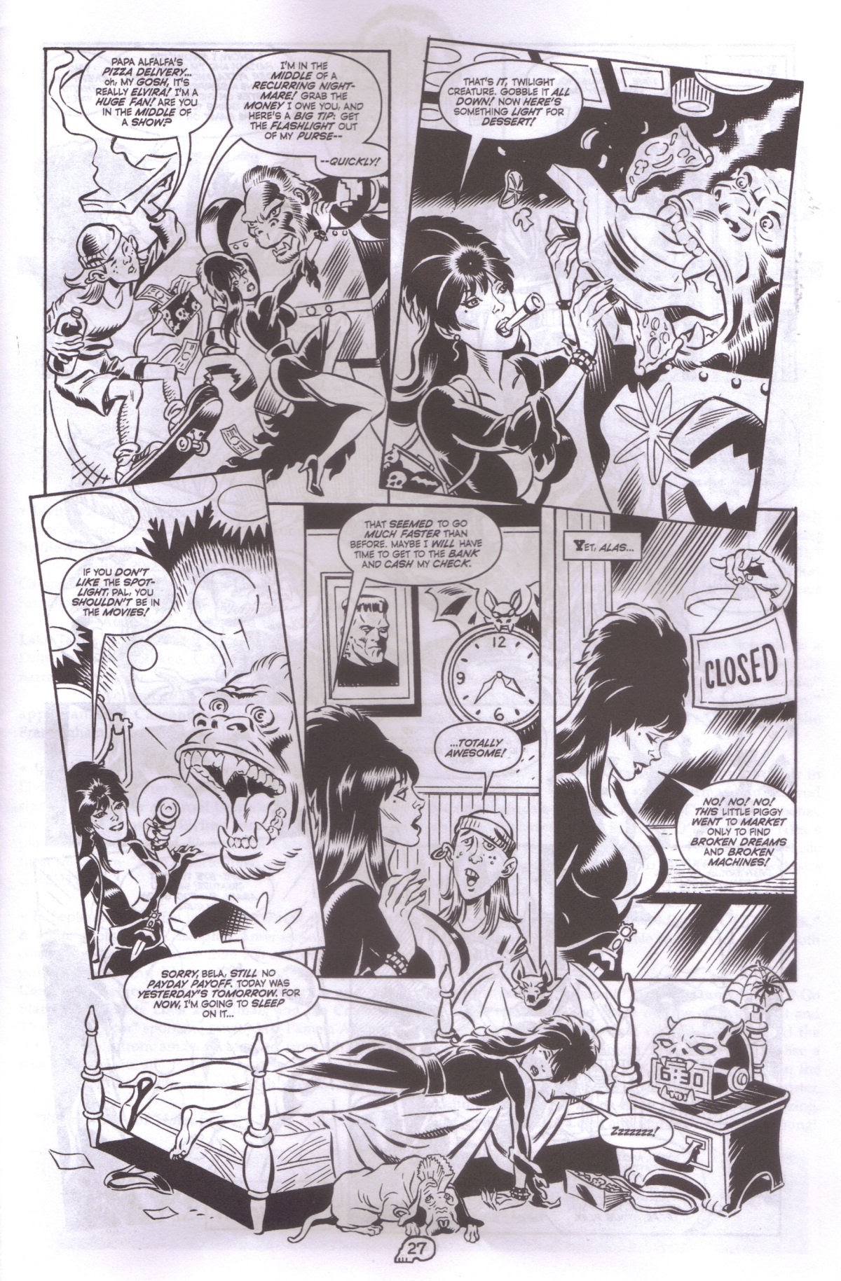 Read online Elvira, Mistress of the Dark comic -  Issue #165 - 25