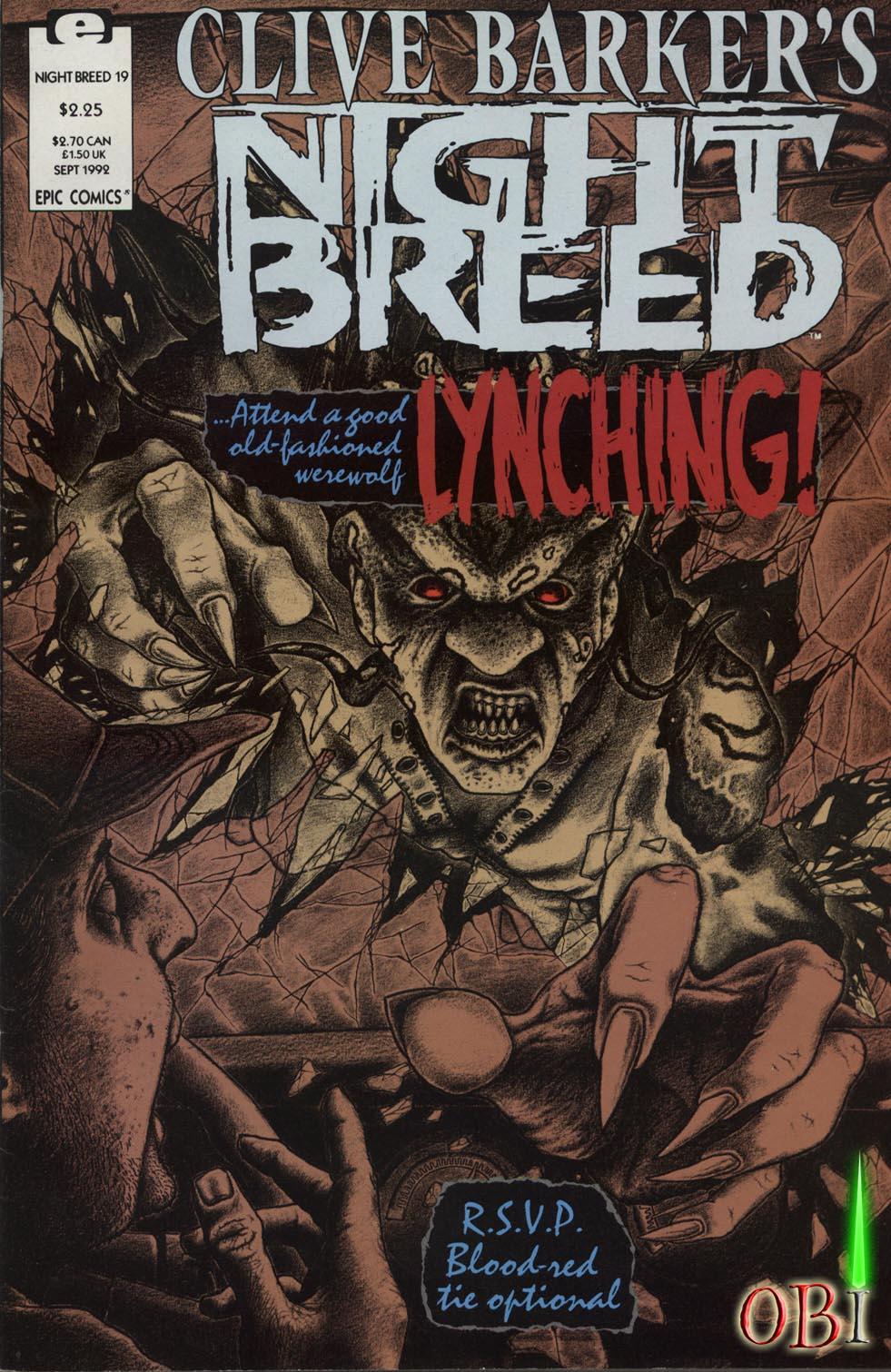 Read online Clive Barker's Night Breed (1990) comic -  Issue #19 - 1