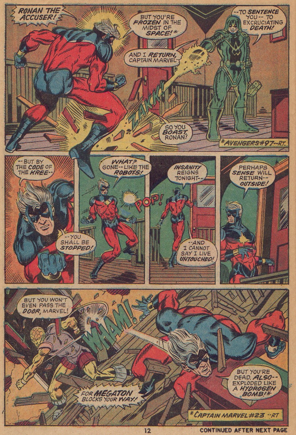 Captain Marvel (1968) Issue #25 #25 - English 10