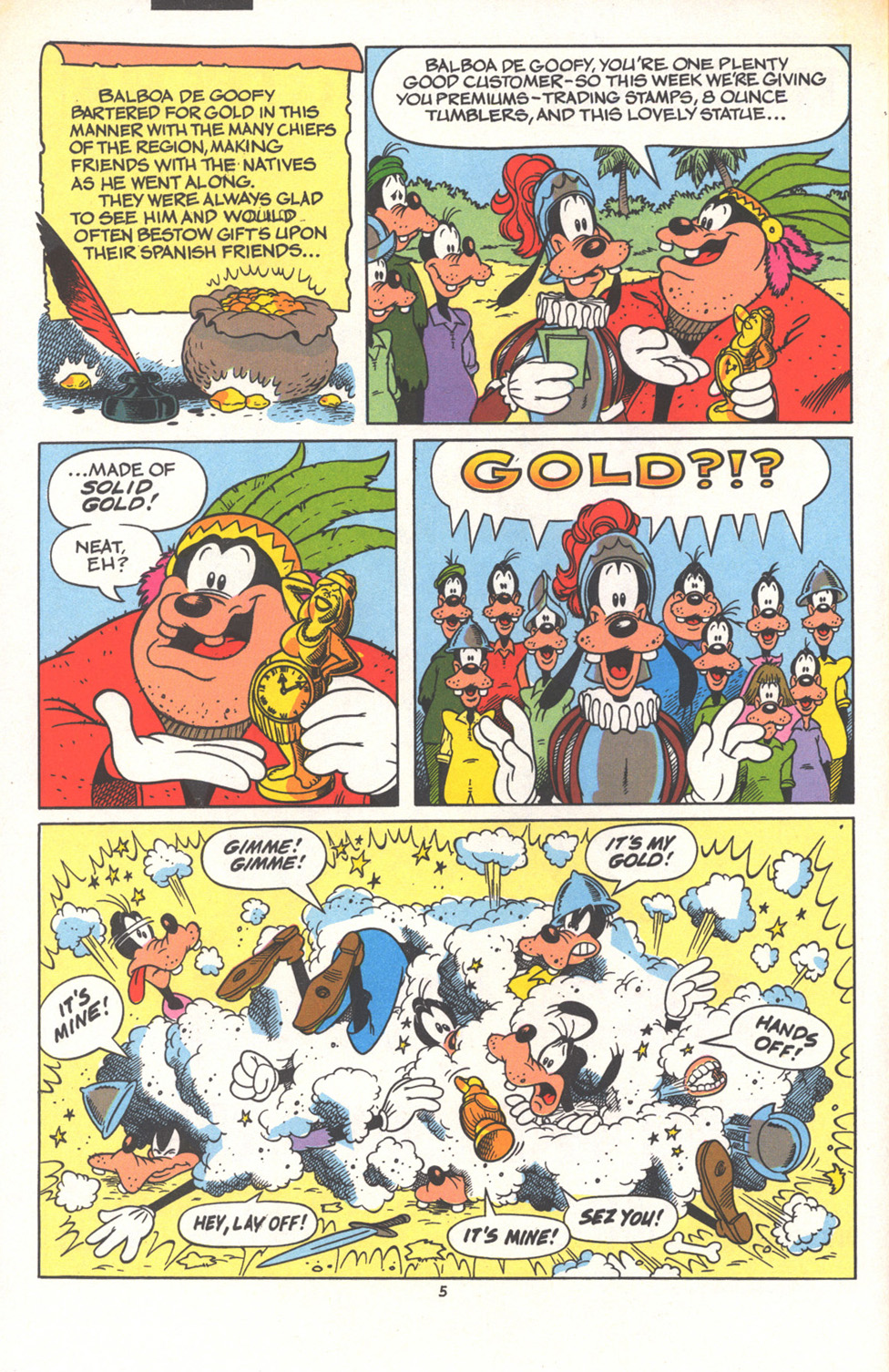 Read online Walt Disney's Goofy Adventures comic -  Issue #1 - 8