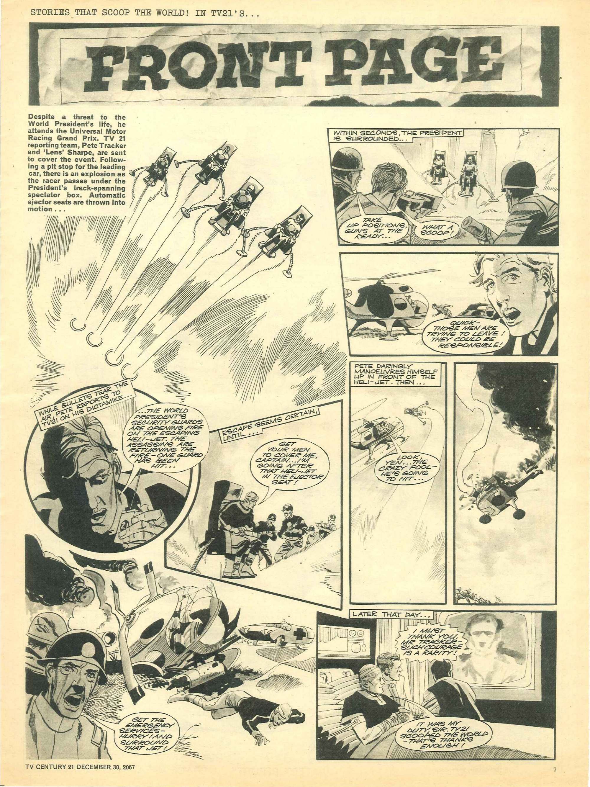 Read online TV Century 21 (TV 21) comic -  Issue #154 - 7