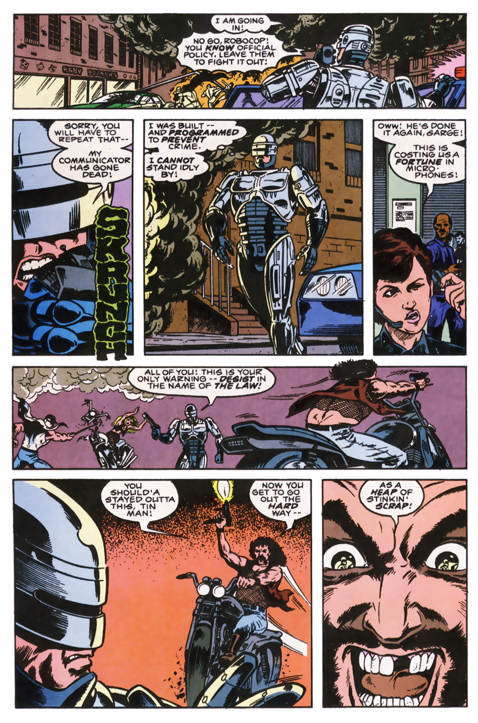 Read online Robocop (1990) comic -  Issue #10 - 19