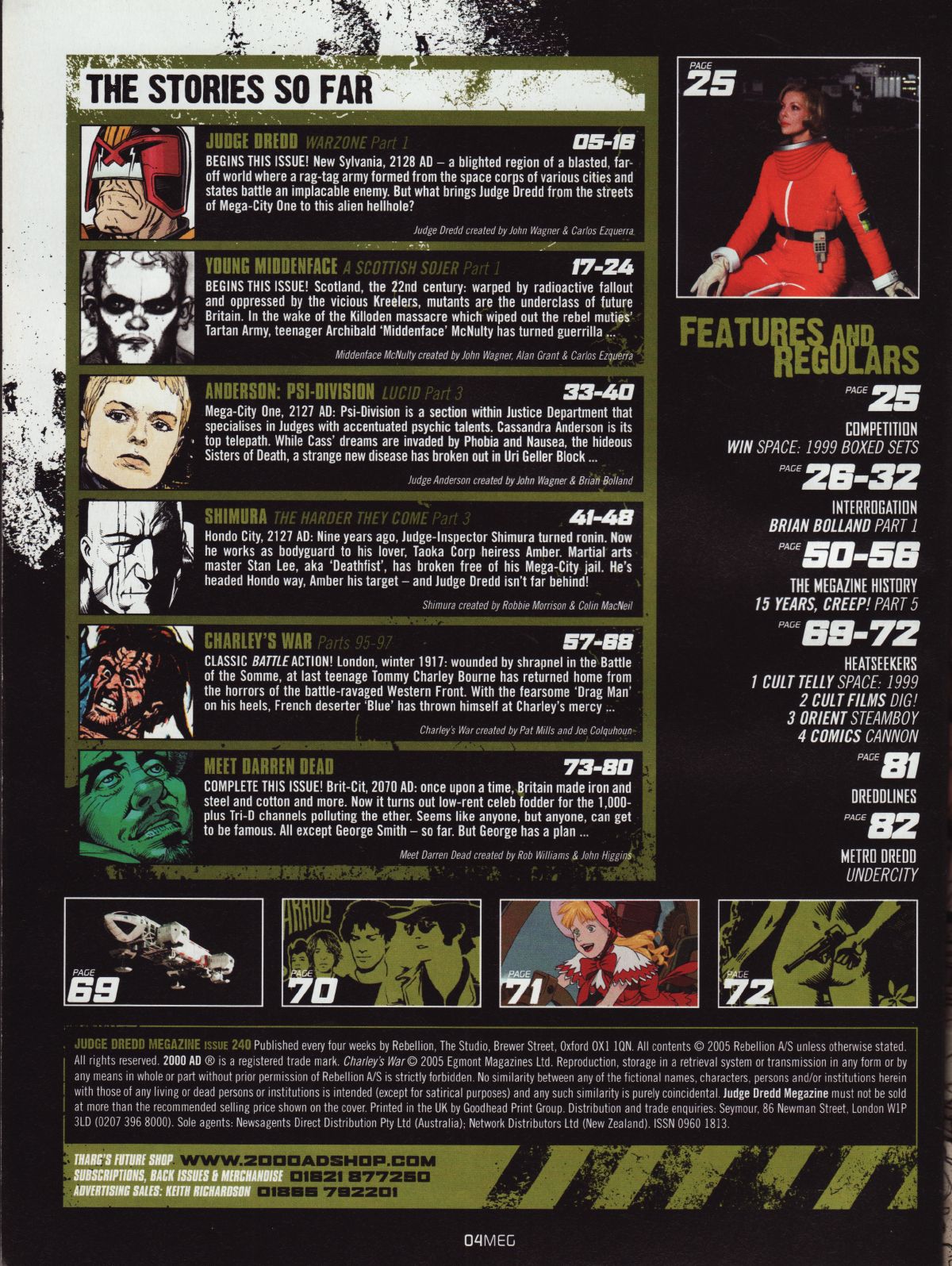Read online Judge Dredd Megazine (Vol. 5) comic -  Issue #240 - 4