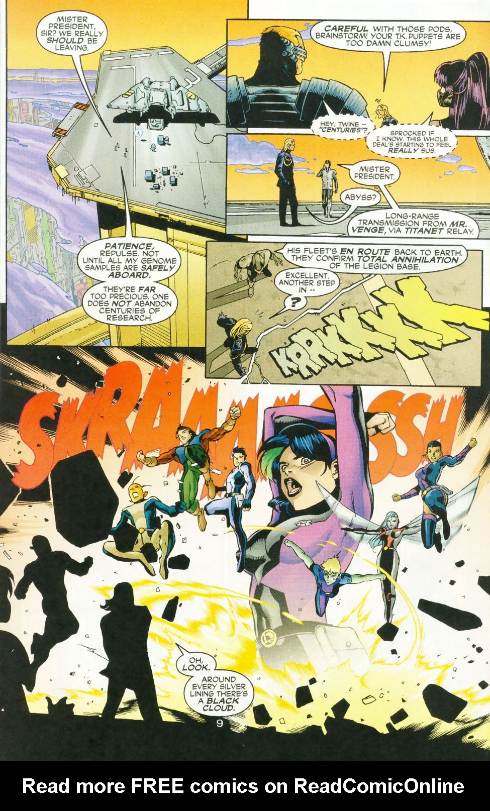 Read online The Legion comic -  Issue #6 - 10