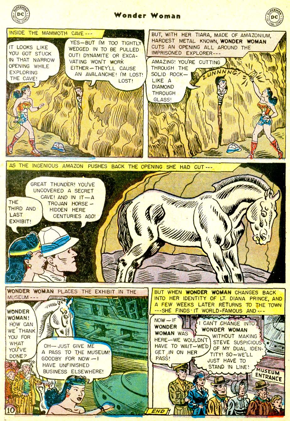 Read online Wonder Woman (1942) comic -  Issue #95 - 32