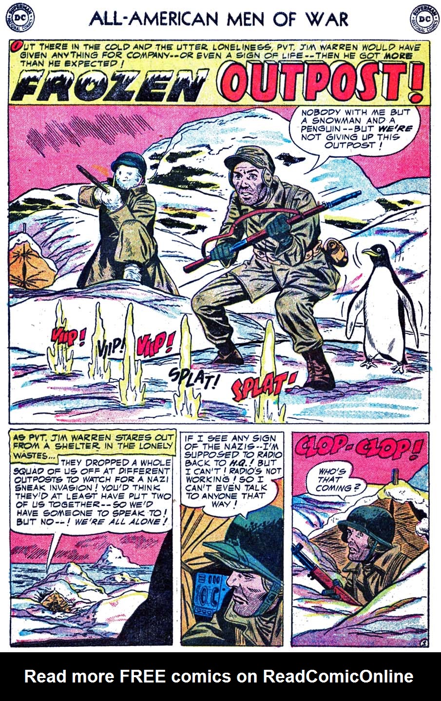 Read online All-American Men of War comic -  Issue #24 - 28