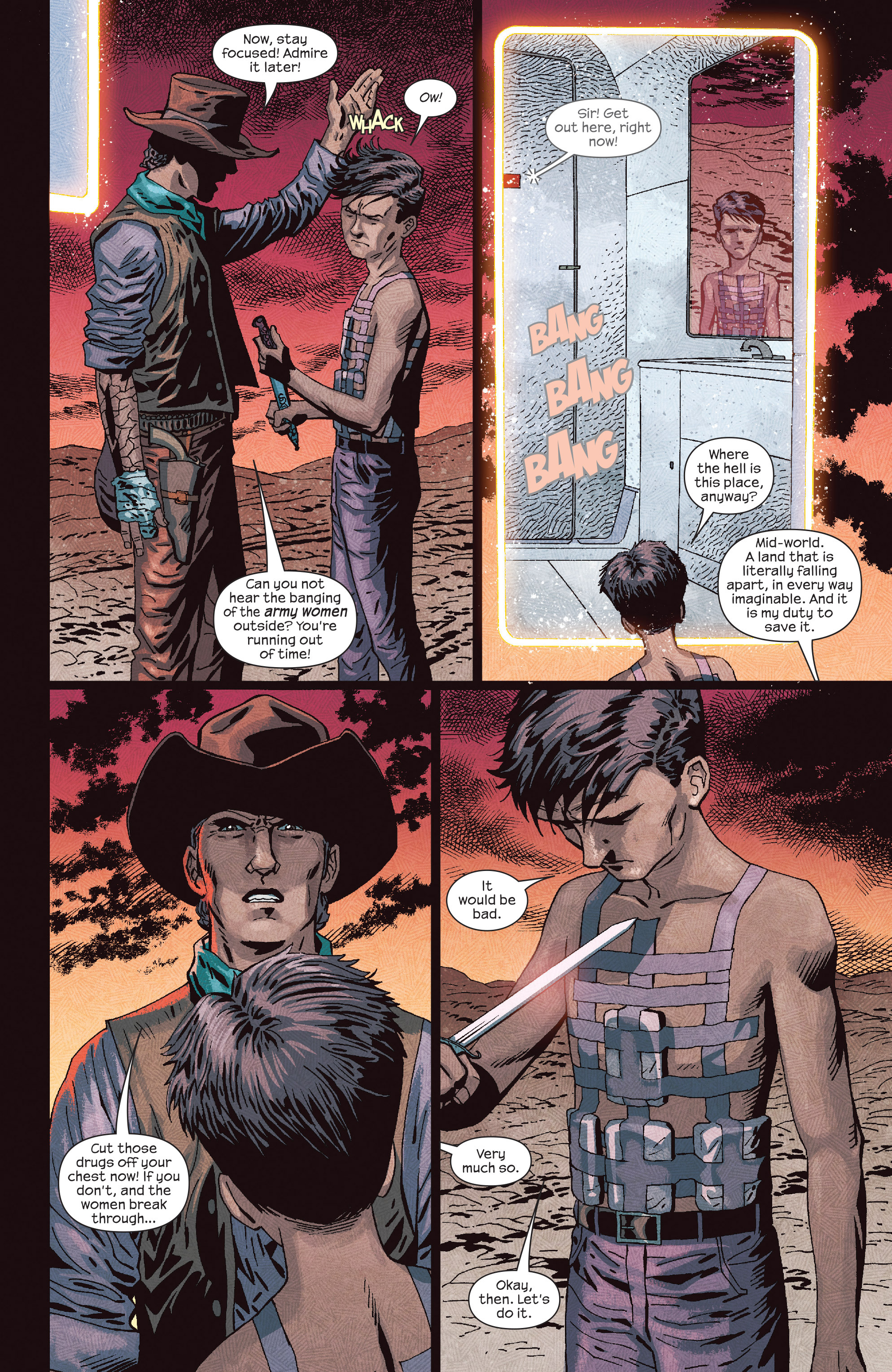 Read online Dark Tower: The Drawing of the Three - House of Cards comic -  Issue #1 - 5