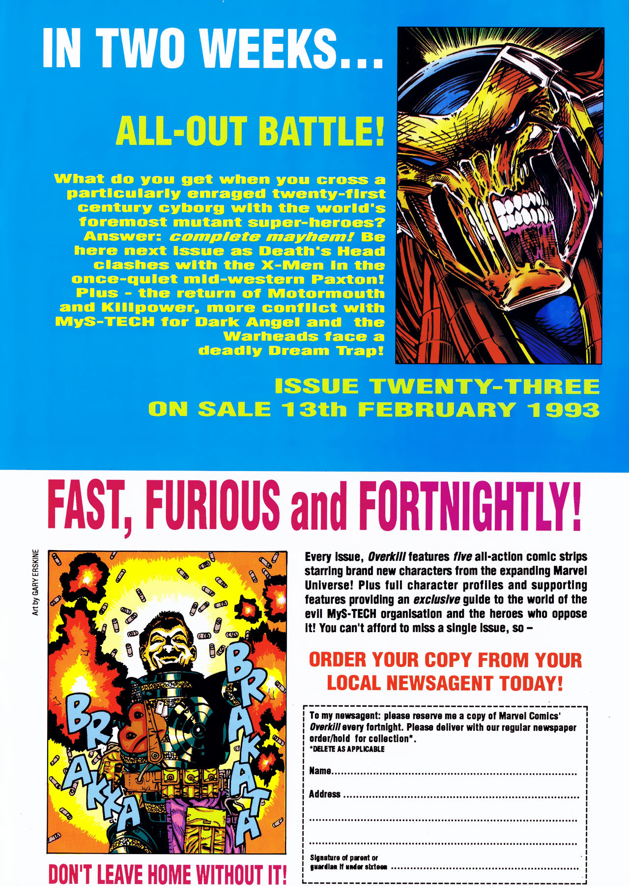 Read online Overkill comic -  Issue #22 - 33