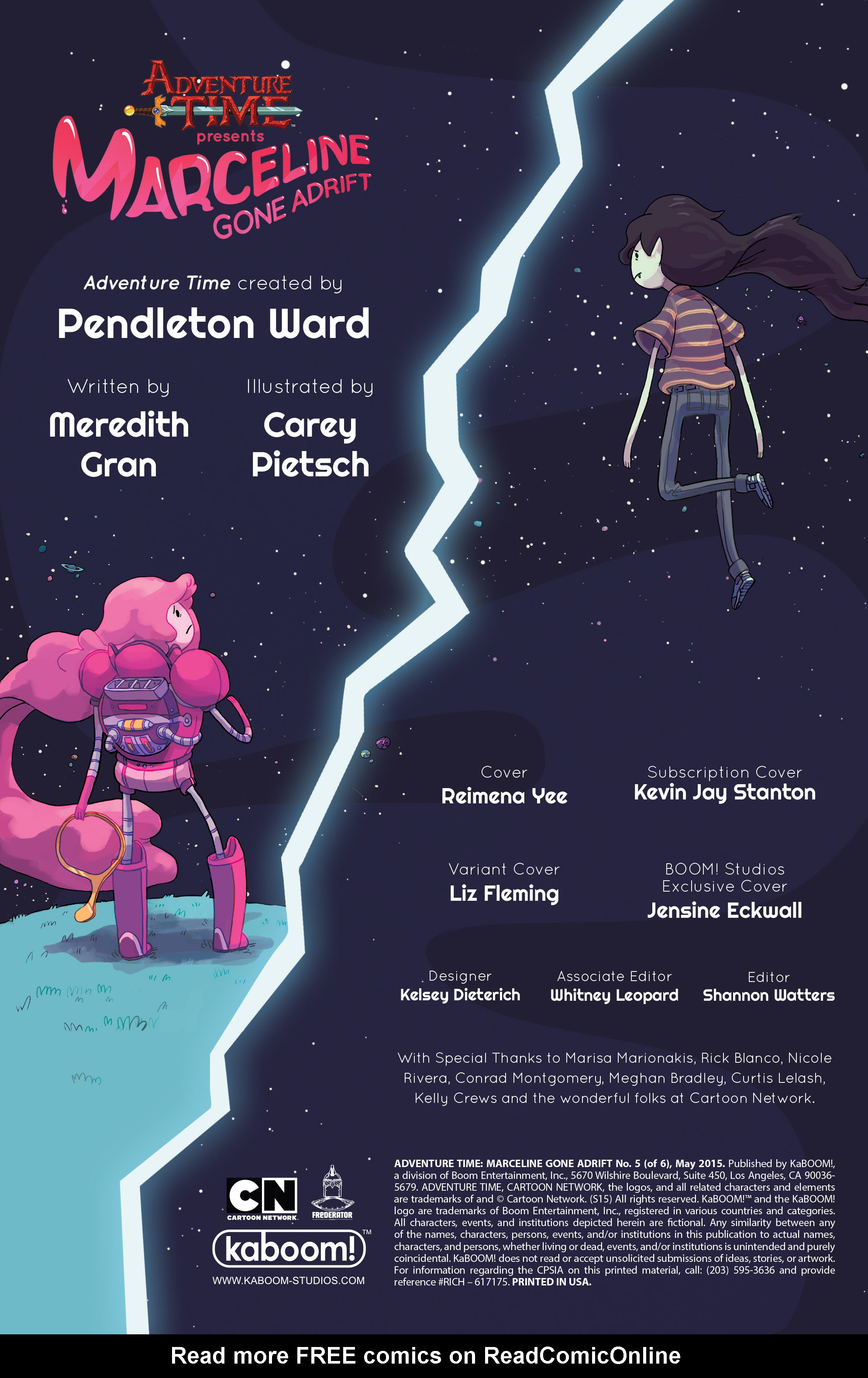 Read online Adventure Time: Marceline Gone Adrift comic -  Issue #5 - 2