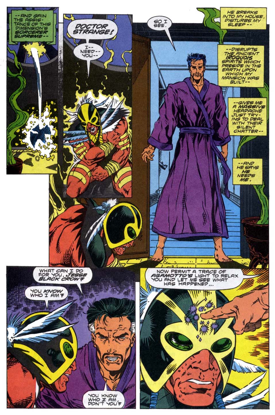 Read online Doctor Strange: Sorcerer Supreme comic -  Issue #25 - 9