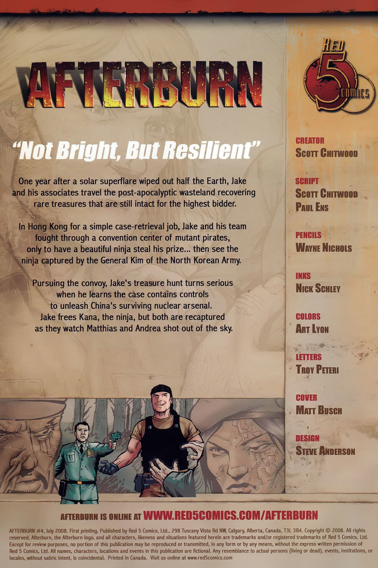 Read online Afterburn comic -  Issue #4 - 2