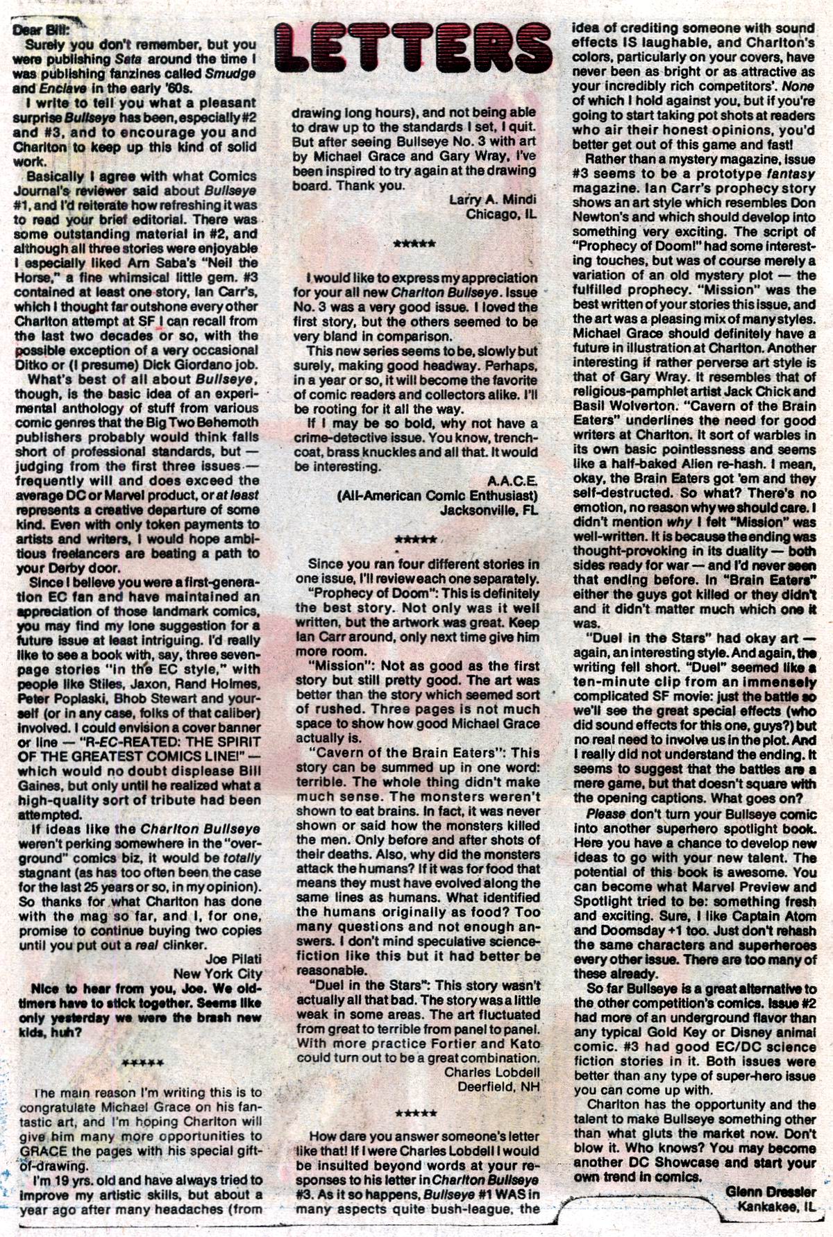 Read online Charlton Bullseye (1981) comic -  Issue #7 - 32