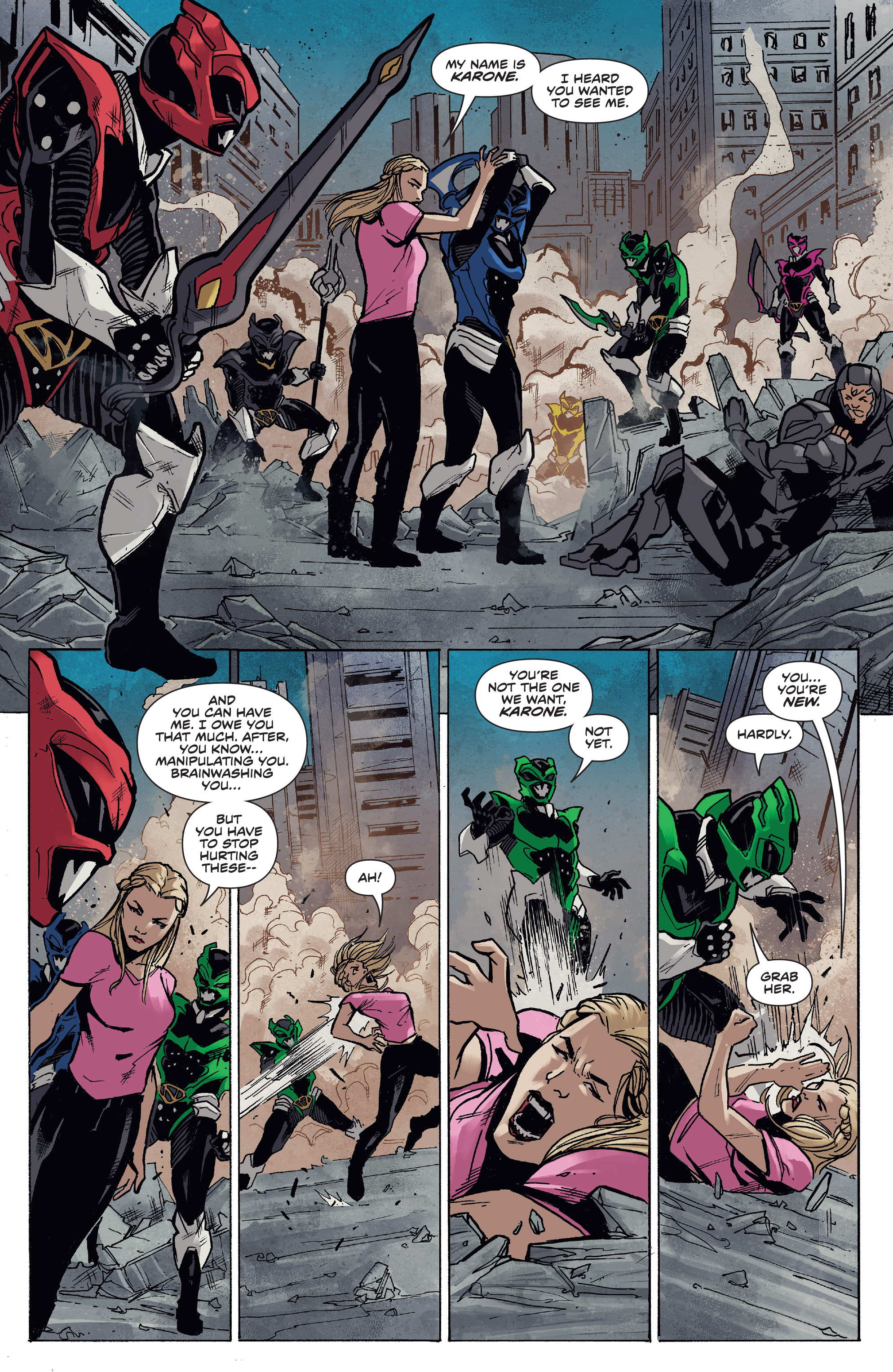 Read online Saban's Power Rangers: The Psycho Path comic -  Issue # TPB - 12