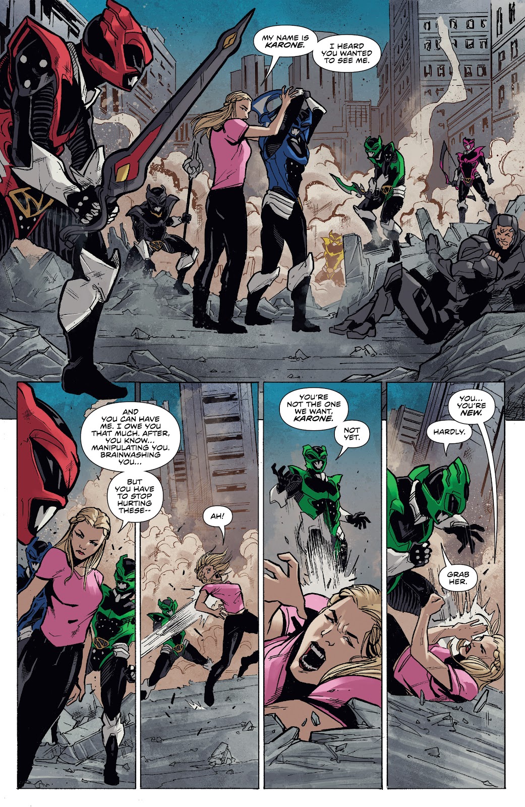 Saban's Power Rangers: The Psycho Path issue TPB - Page 12