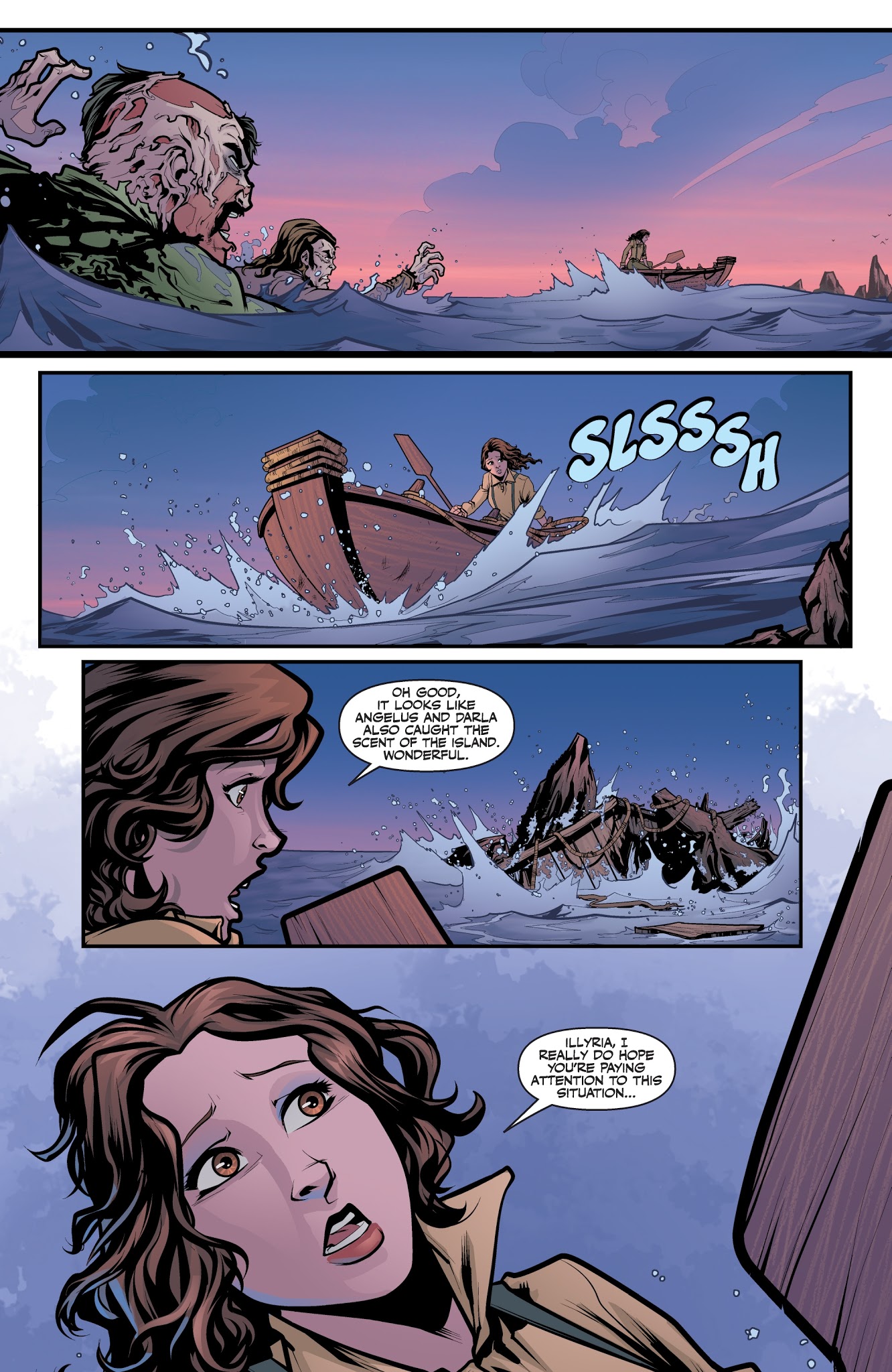 Read online Angel Season 11 comic -  Issue #8 - 11