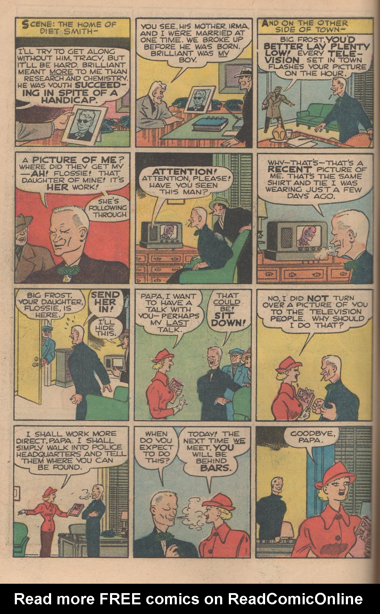 Read online Dick Tracy comic -  Issue #144 - 50