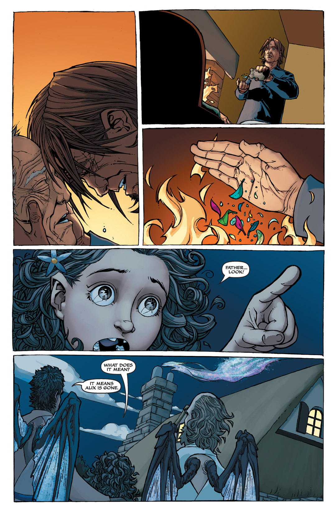 Read online Michael Turner's Soulfire: Dying Of The Light comic -  Issue # _TPB - 9
