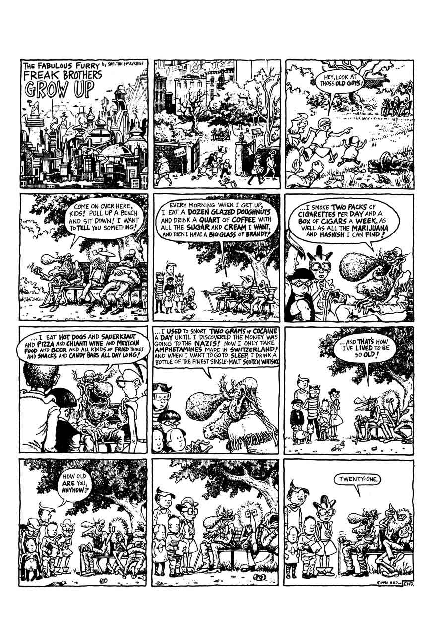Read online The Fabulous Furry Freak Brothers comic -  Issue #11 - 35