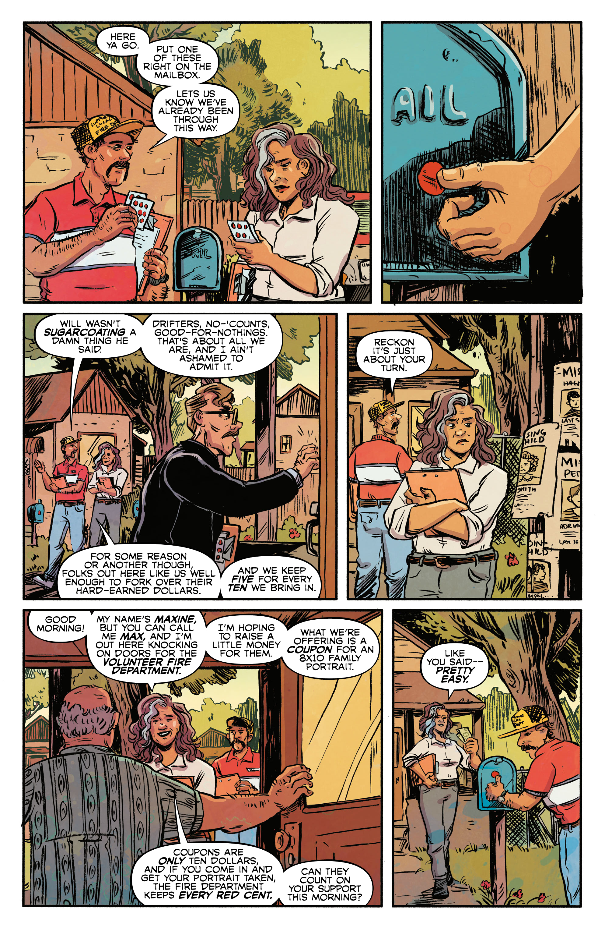 Read online Door to Door, Night by Night comic -  Issue #1 - 11