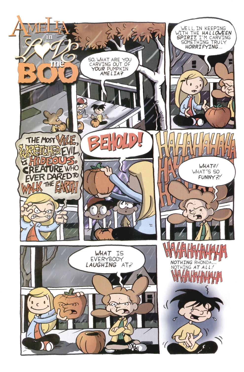 Read online Amelia Rules! comic -  Issue #3 - 4