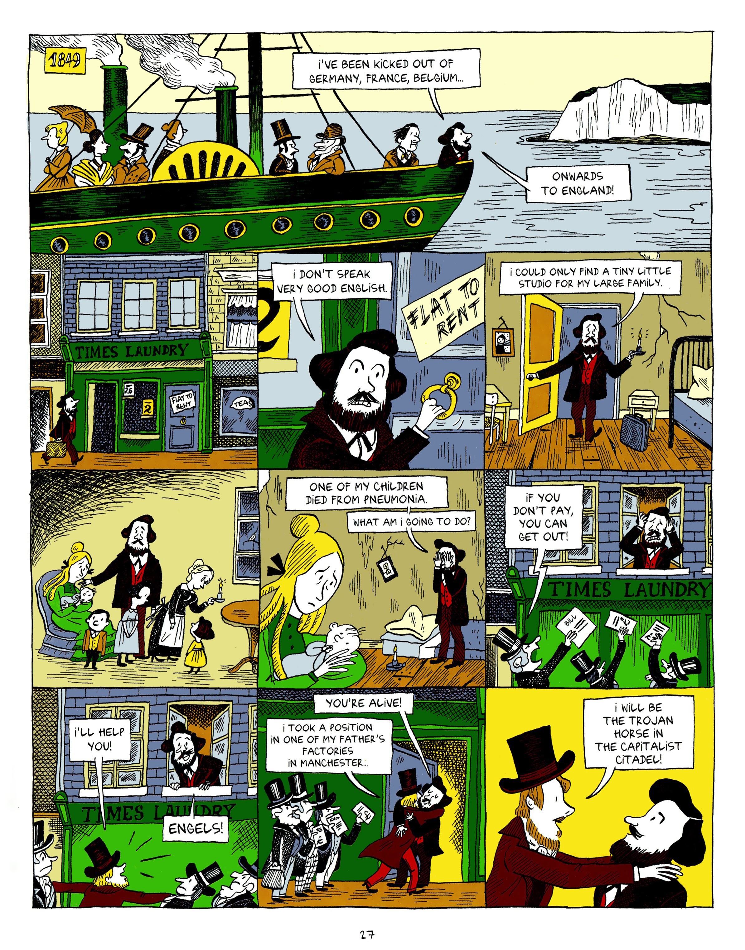 Read online Marx, Freud & Einstein: Heroes of the Mind comic -  Issue # TPB (Part 1) - 28