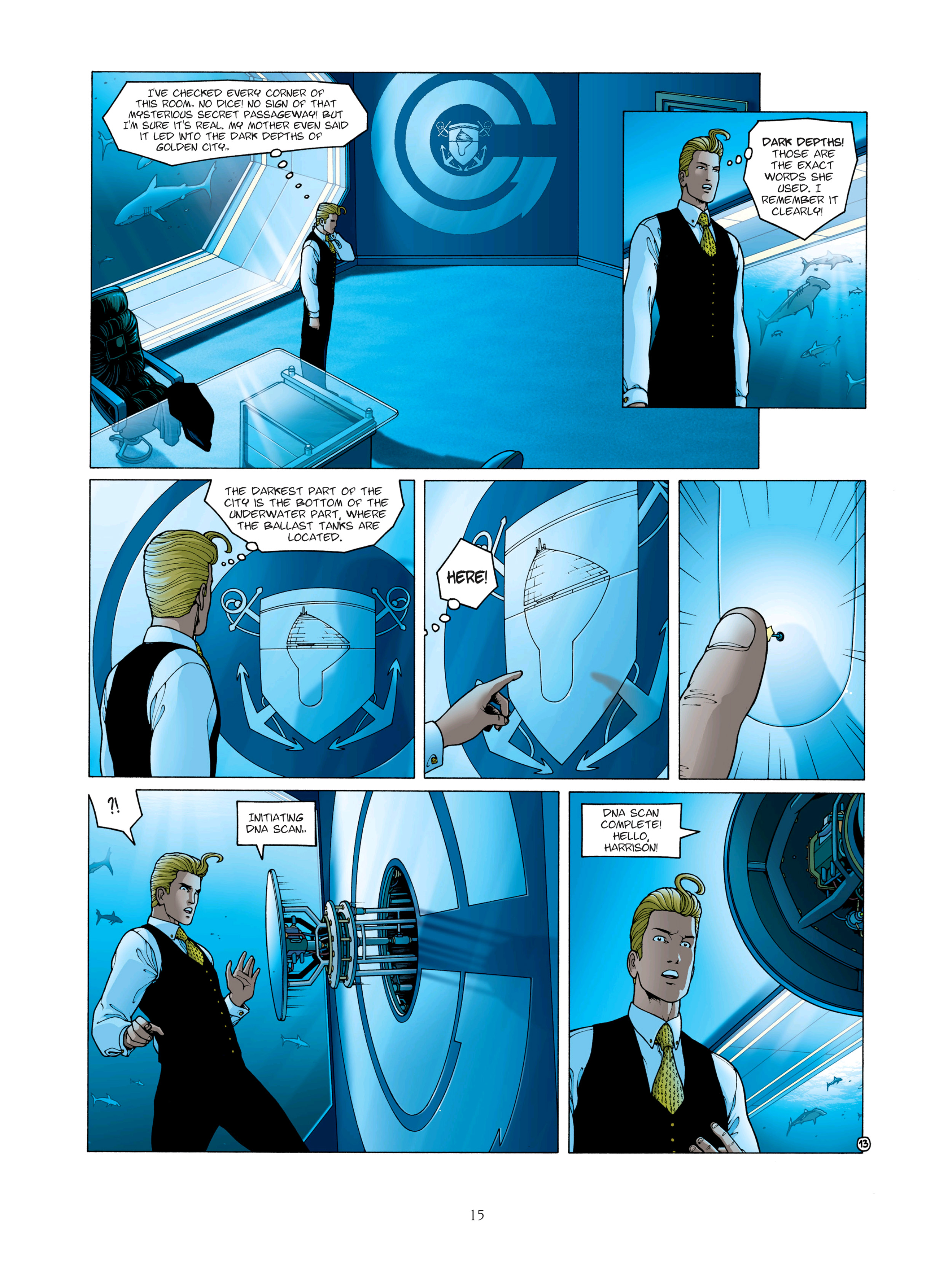 Read online Golden City comic -  Issue #5 - 15