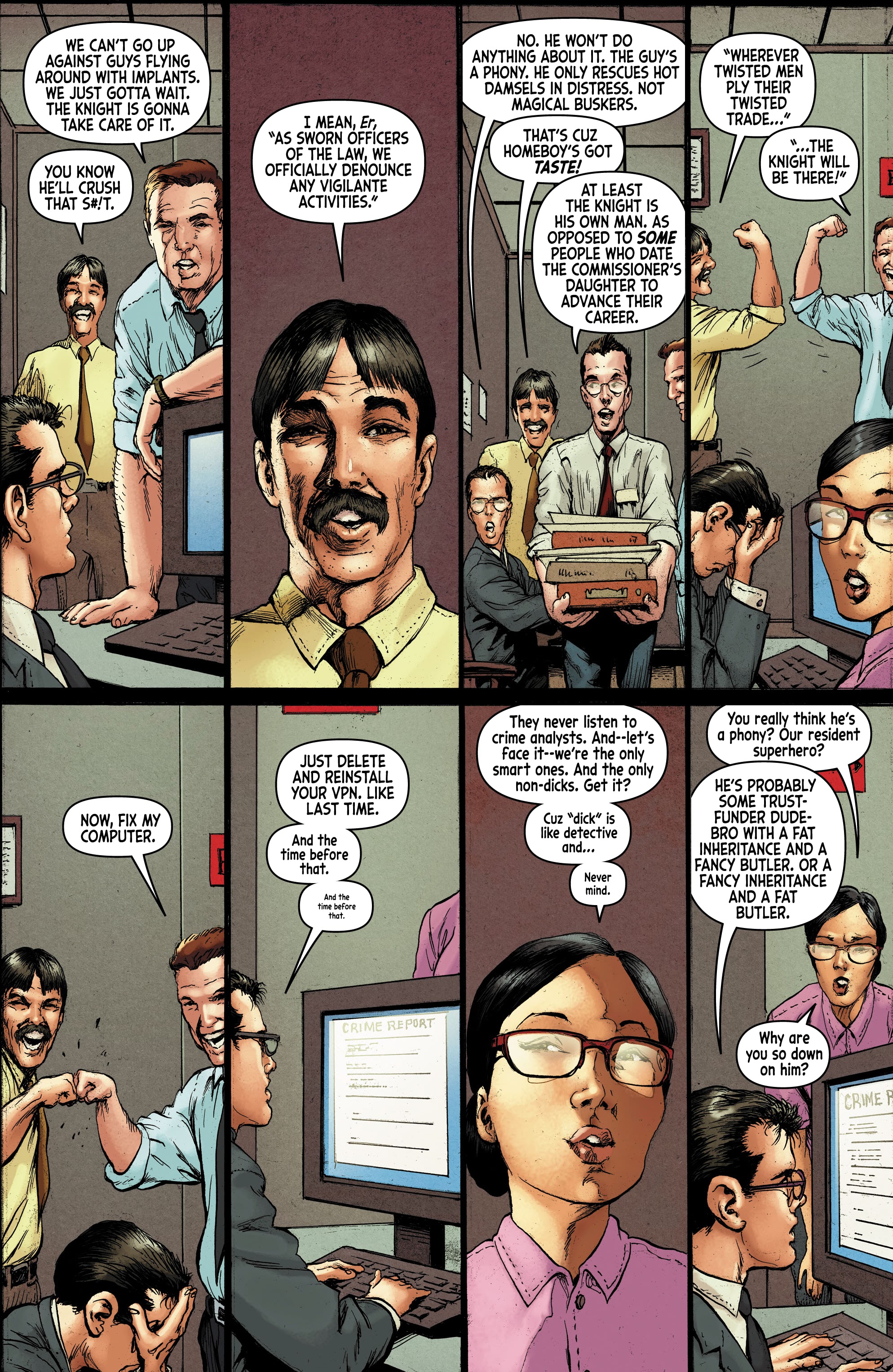 Read online Knighted comic -  Issue #1 - 11