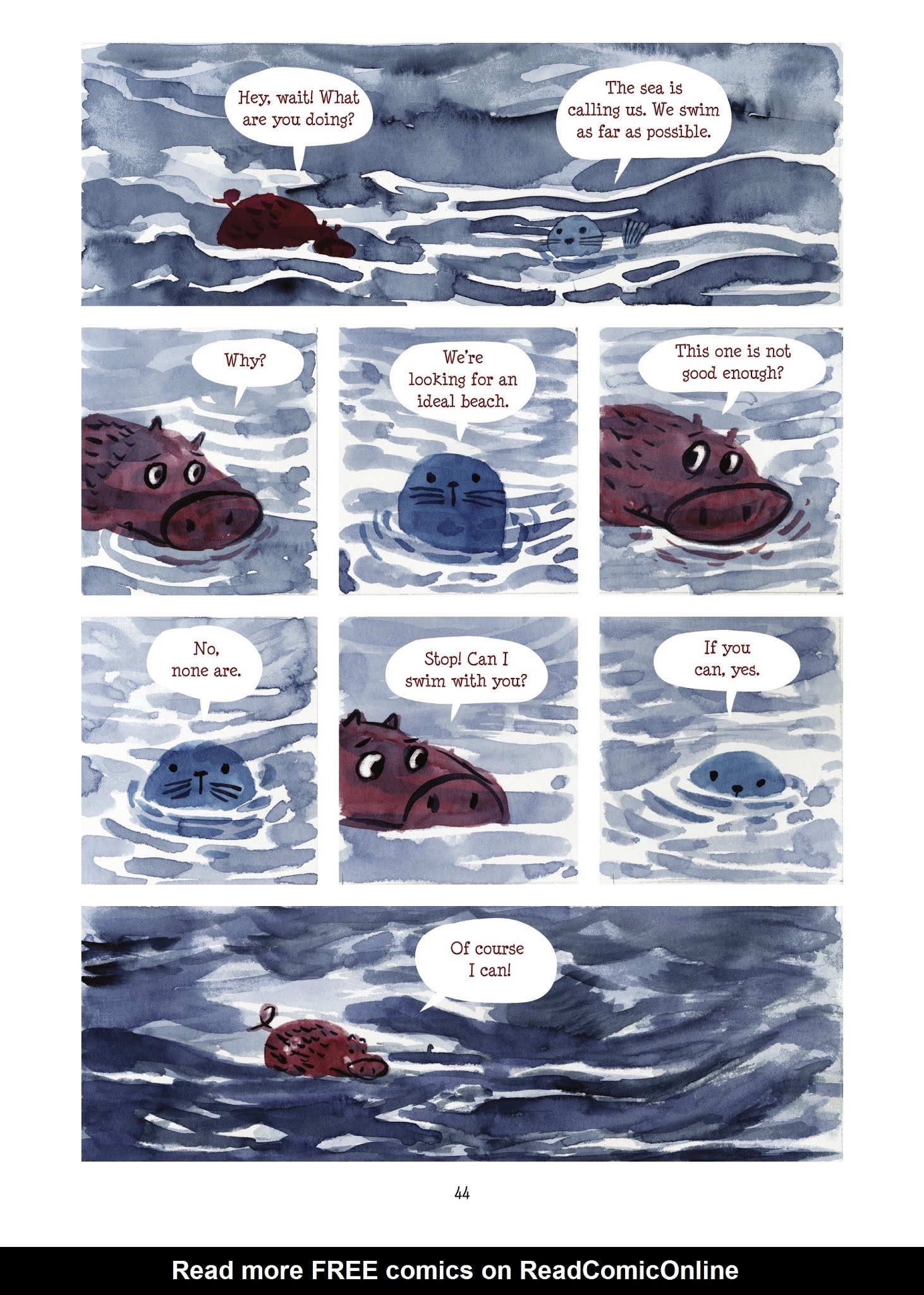 Read online Tiny Fox and Great Boar comic -  Issue #2 - 44