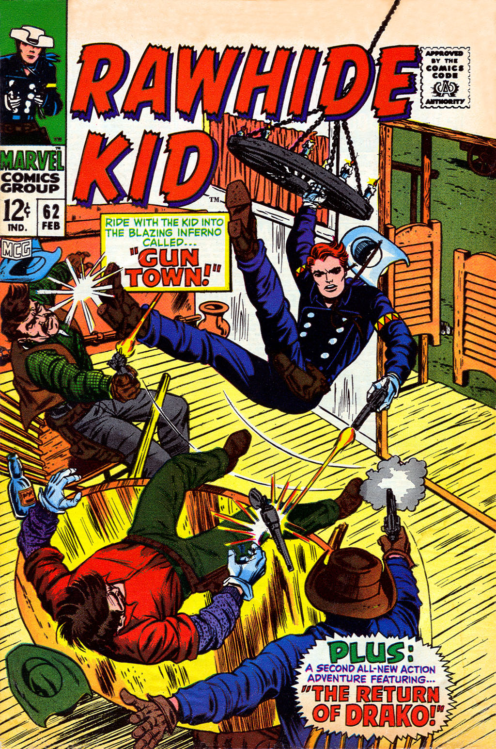 Read online The Rawhide Kid comic -  Issue #62 - 1