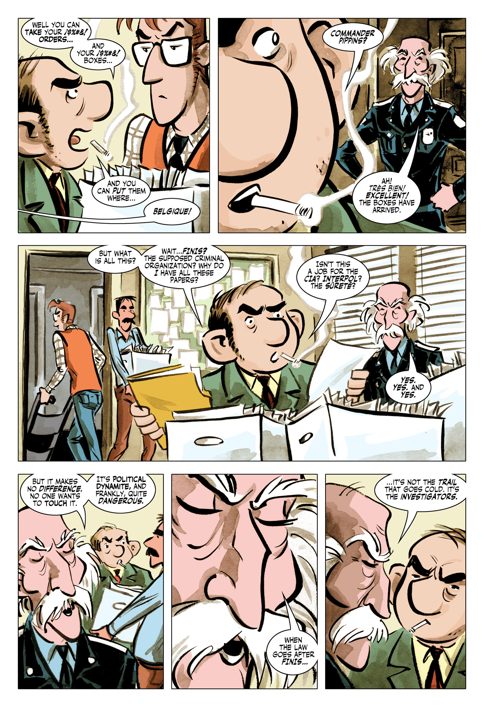 Read online Bandette (2012) comic -  Issue #3 - 12