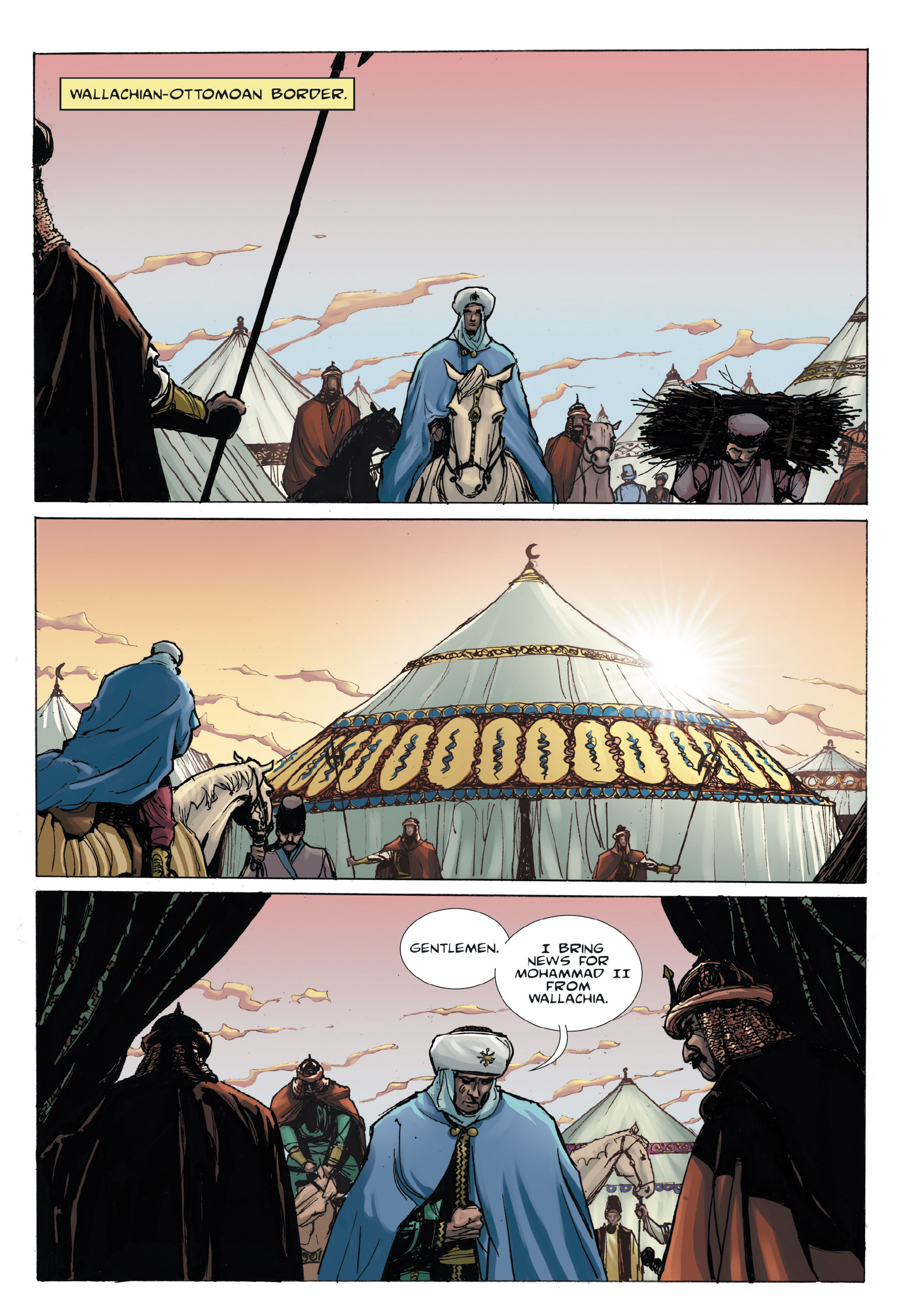 Read online Voivod: The True Story of Vlad the Impaler comic -  Issue # TPB - 66