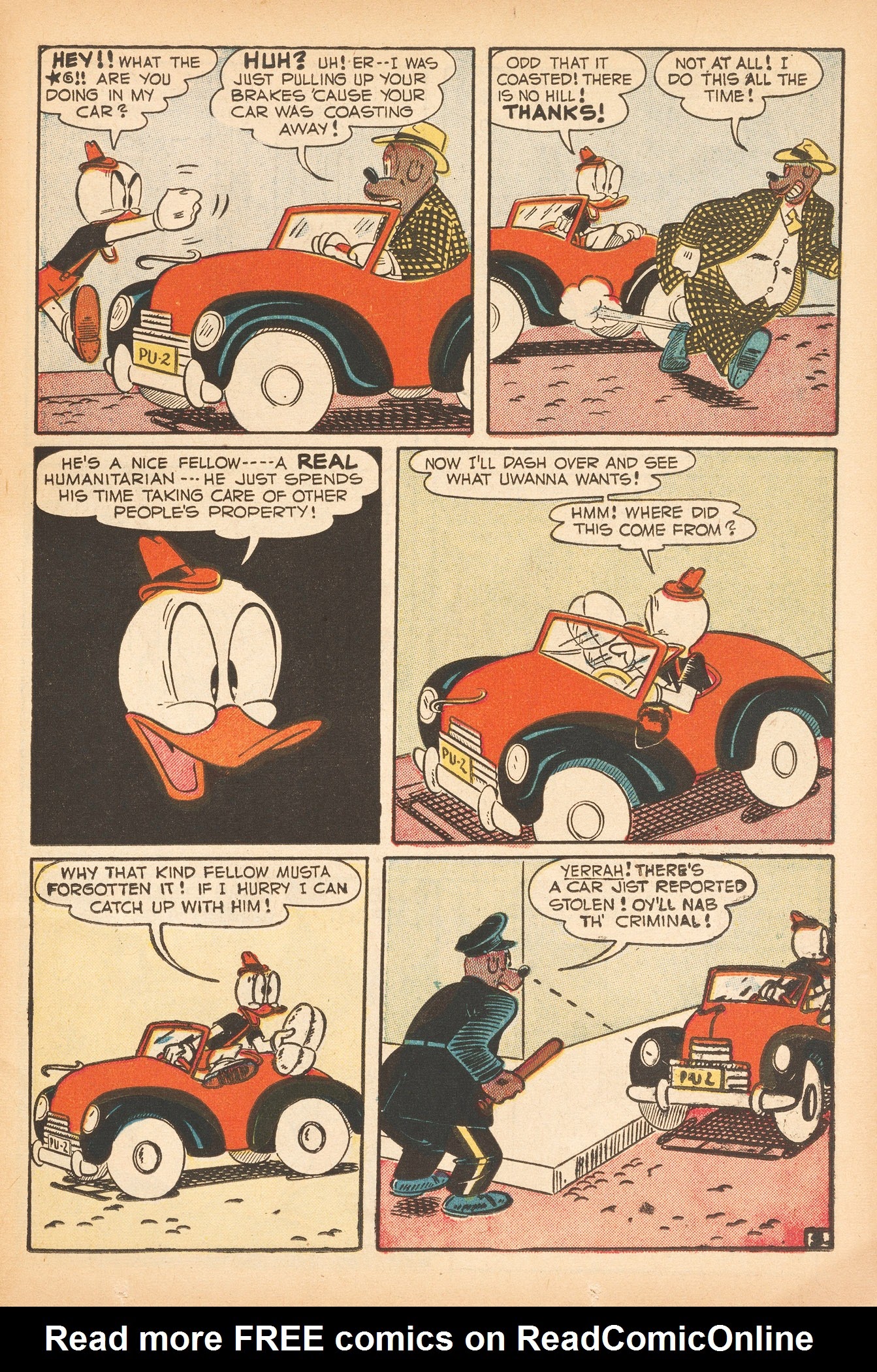 Read online Super Duck Comics comic -  Issue #26 - 35