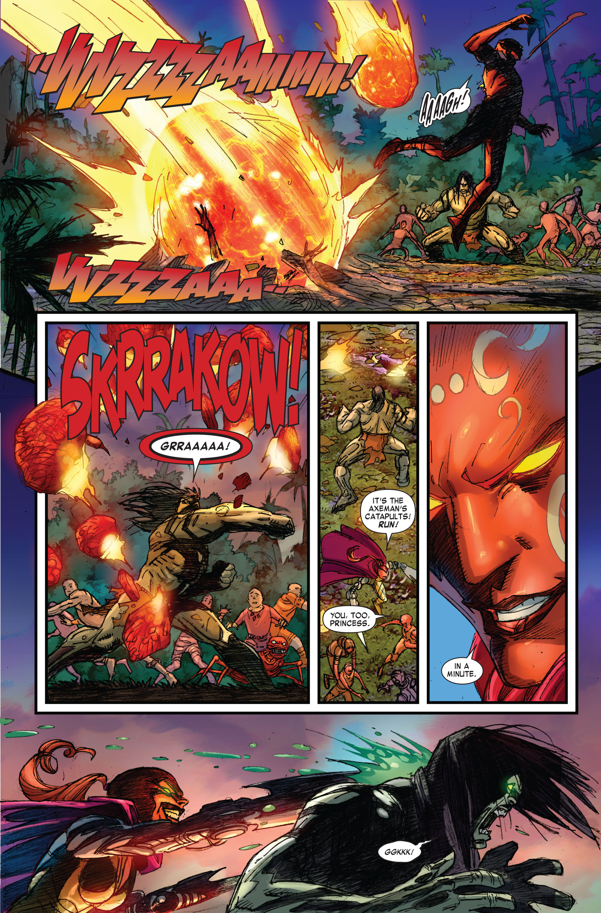 Read online Skaar: Son of Hulk comic -  Issue #3 - 6