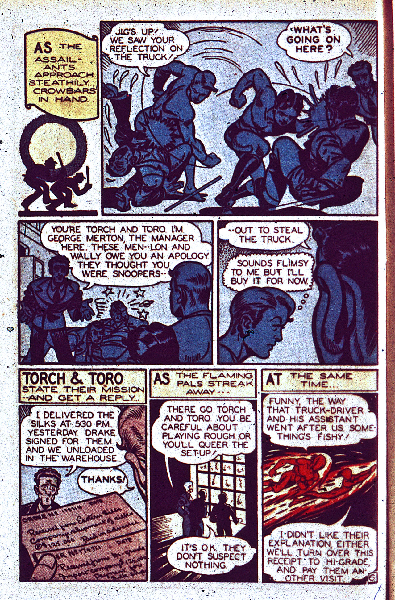 Read online The Human Torch (1940) comic -  Issue #23 - 20