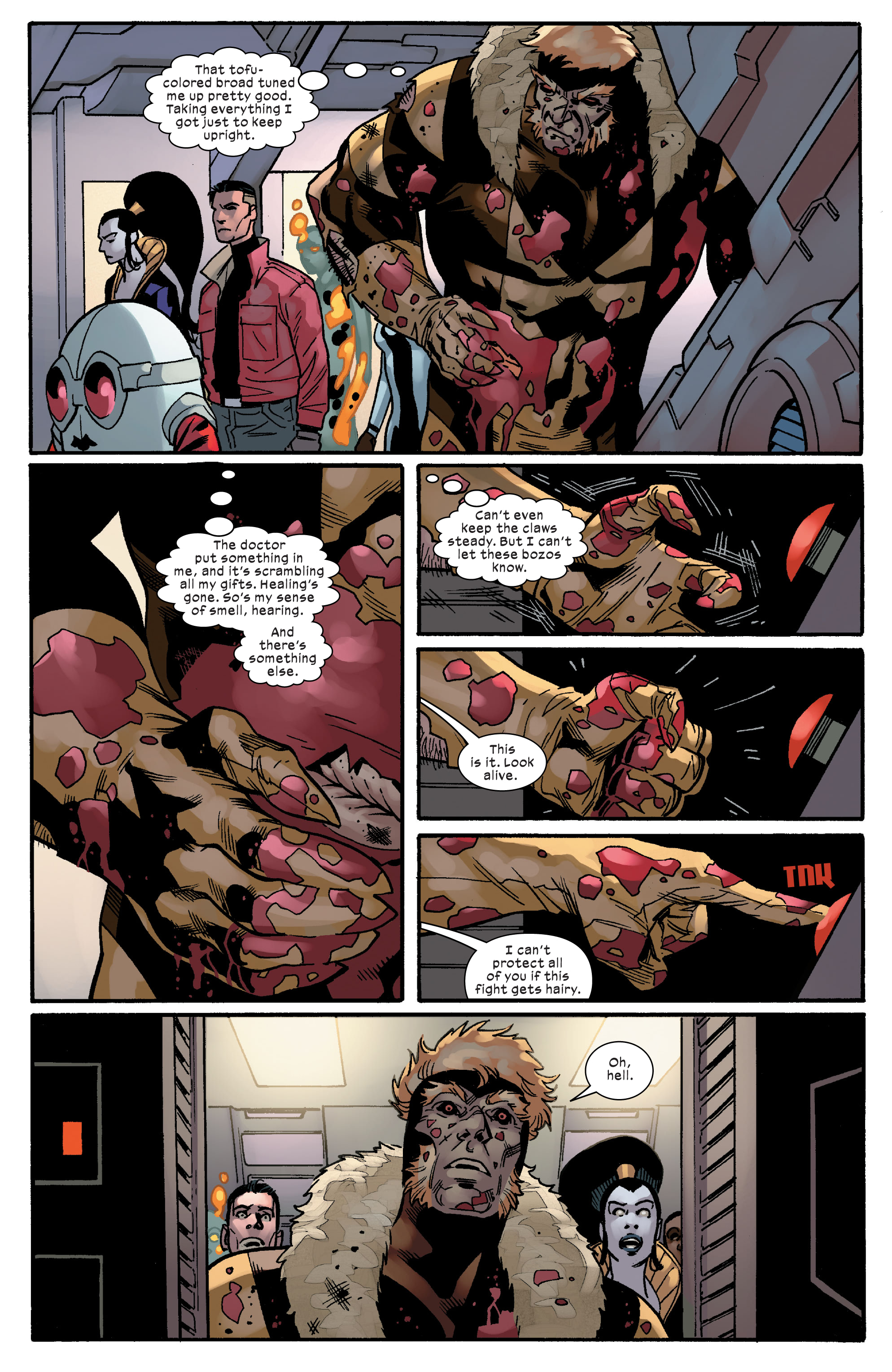 Read online Sabretooth & The Exiles comic -  Issue #2 - 17