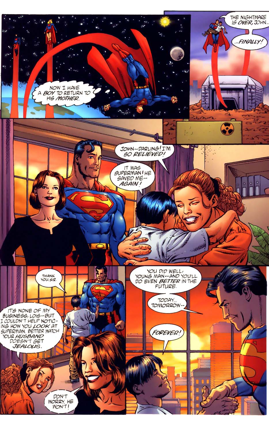 Read online Superman vs. The Terminator: Death to the Future comic -  Issue #4 - 24