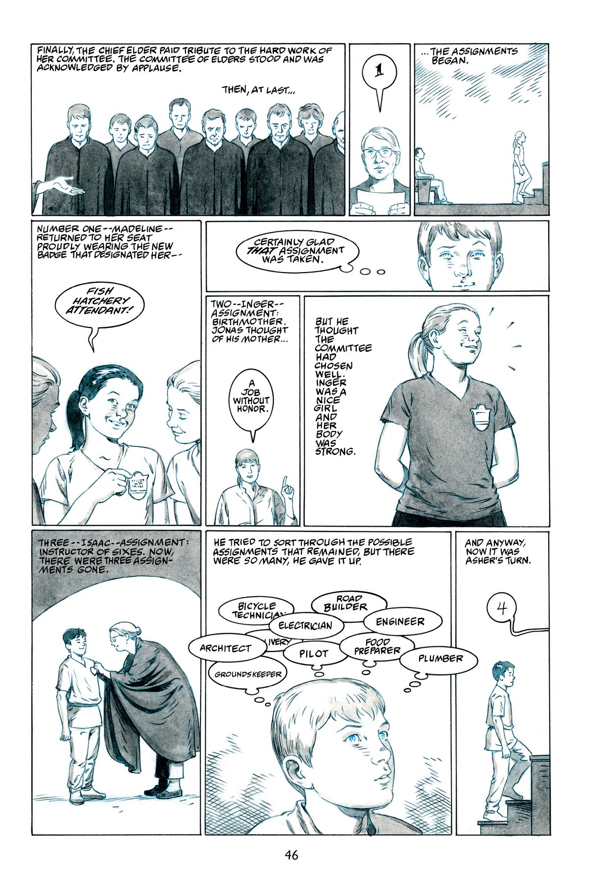 Read online The Giver comic -  Issue # TPB (Part 1) - 50