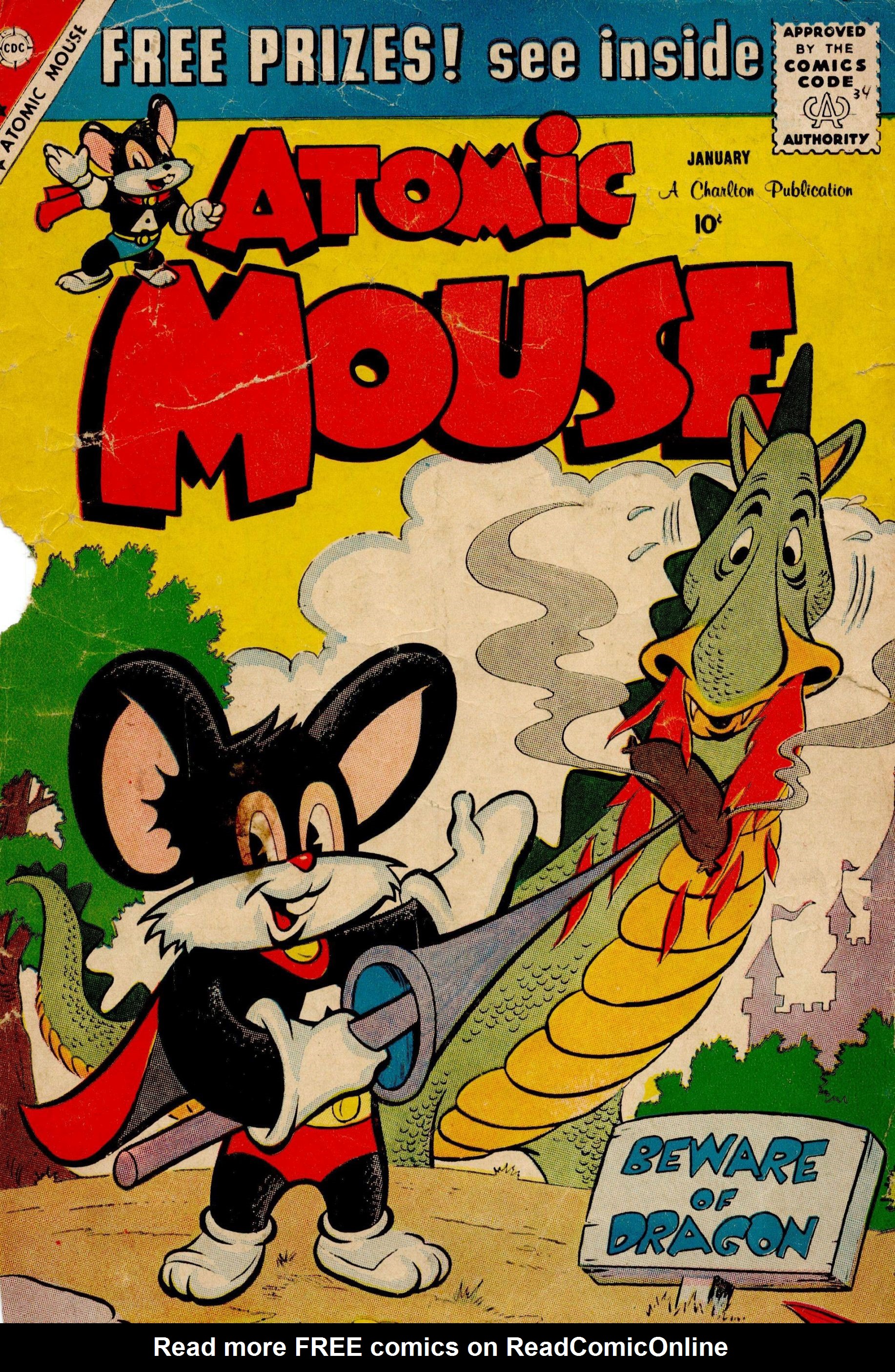 Read online Atomic Mouse comic -  Issue #34 - 1